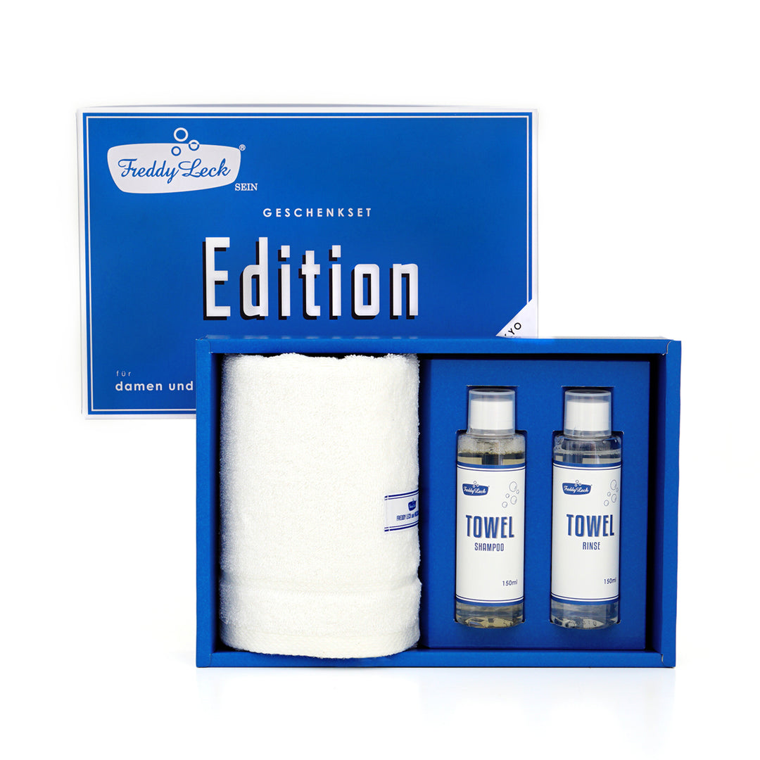 フェイスタオル+タオルケア ギフトセットB – FREDDY LECK